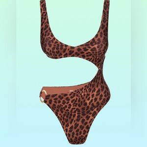 Monday Swimwear St Barths One Piece - Dark Jaguar Sz Large NWT!!